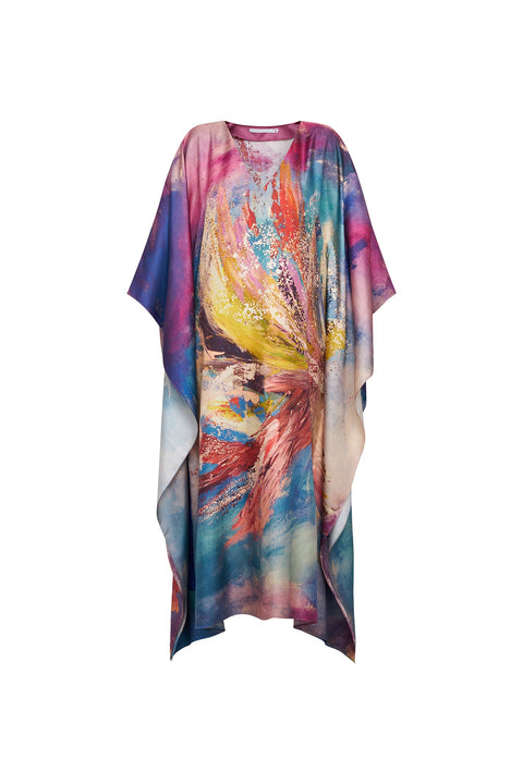 Rochie caftan din mătase Balada