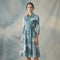 Rochie de in Grey Flowers Whispers