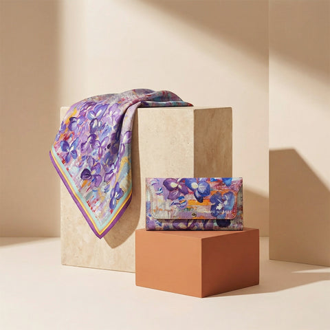 Mix & Match - Irises portofel