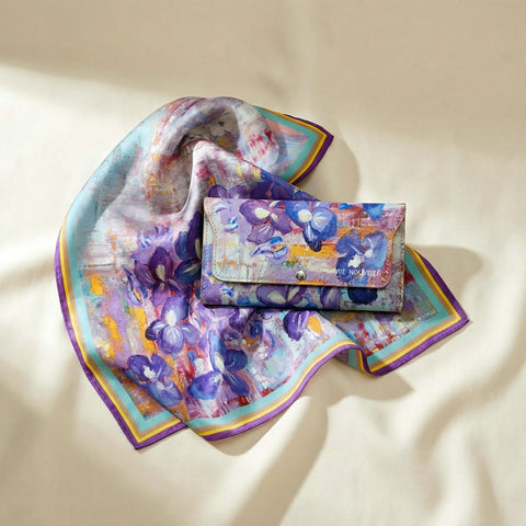Mix & Match - Irises portofel