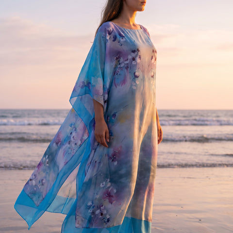 Rochie kaftan mătase Dreams
