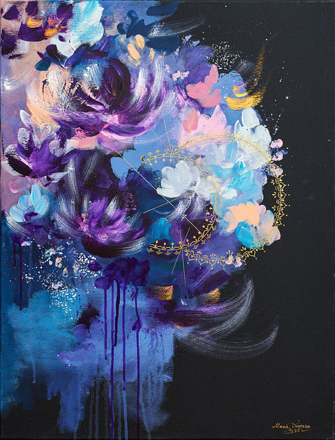 Pictură originală Floral Reverie