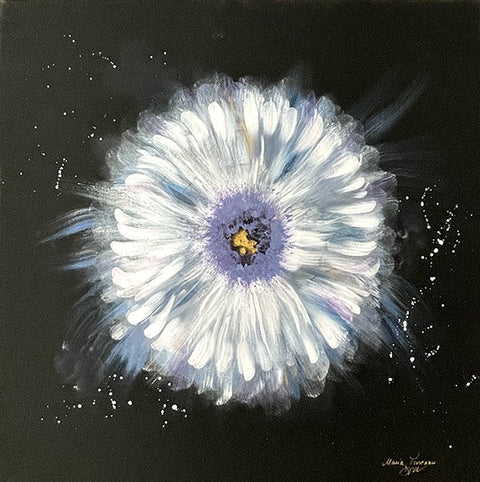 Pictură originală abstractă Ochiul Universului