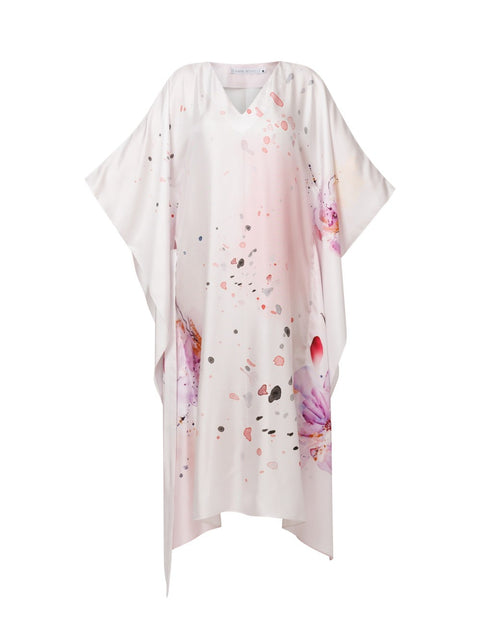 Rochie caftan mătase  Watercolour