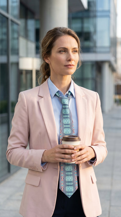 Cravată din mătase „Belief”