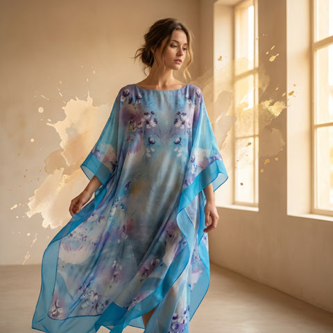Rochie kaftan mătase Dreams