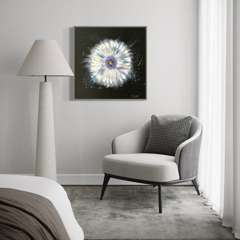 Pictură originală abstractă Ochiul Universului