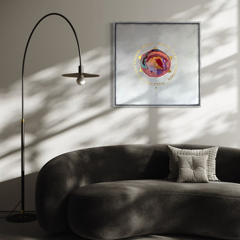 Pictură originală abstractă "King of the Soul"
