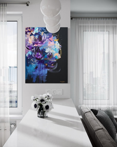 Pictură originală Floral Reverie