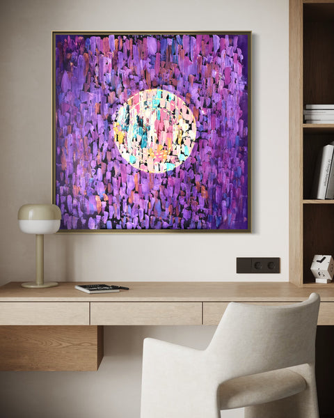 Pictură abstractă originală Sanctum