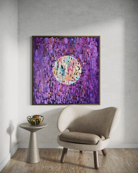 Pictură abstractă originală Sanctum