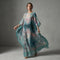 Rochie kaftan mătase Nature Whispering