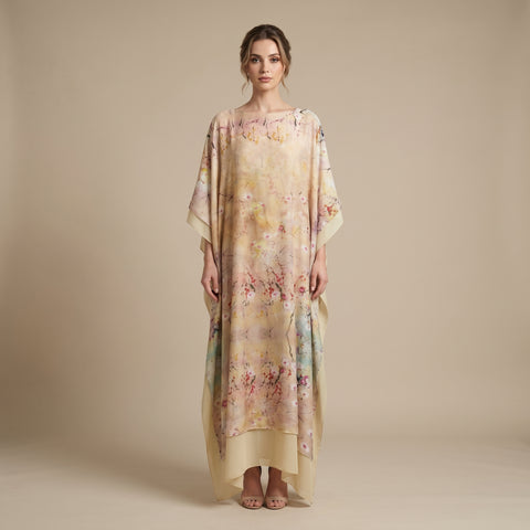 Rochie kaftan mătase Scent of a Dream