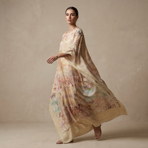 Rochie kaftan mătase Scent of a Dream