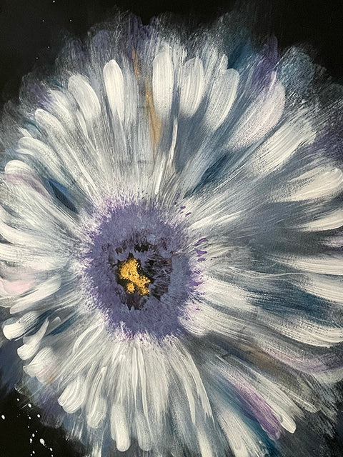 Pictură originală abstractă Ochiul Universului